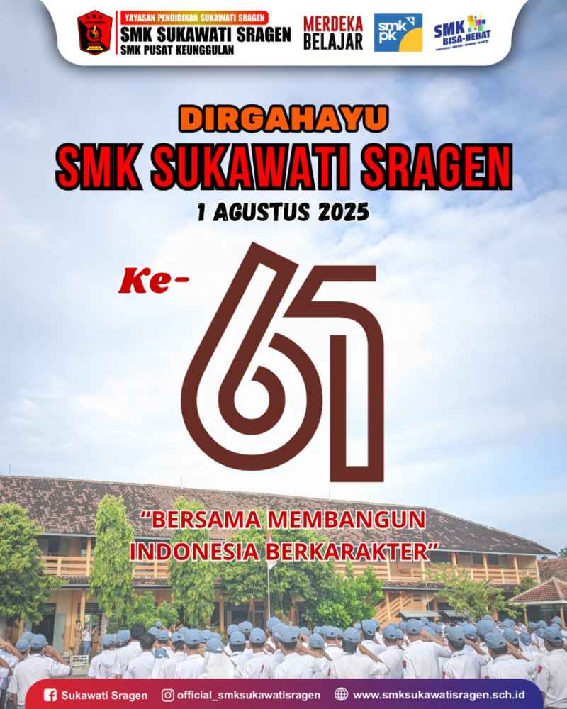 HUT SMK Sukawati Sragen ke-61